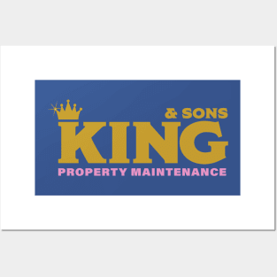 King Gary - King & Sons Property Maintenance Posters and Art